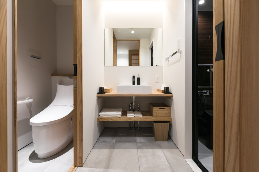 デザインホテル京都麩屋町バスルーム